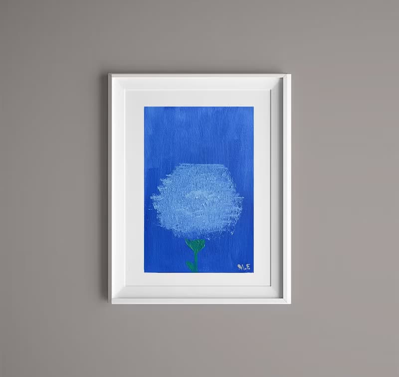 Poppy Painting Floral Original Artwork California Poppies Wall Art Bouquet Art