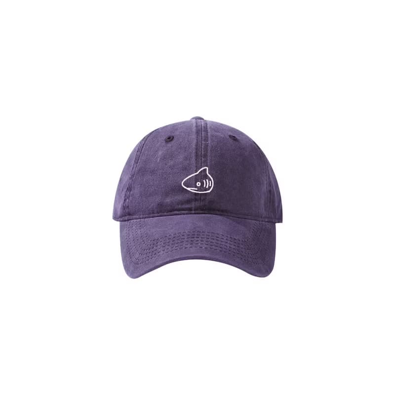 WHITE SHARK EMBROIDERY HAT / 大白鯊刺繡Cap帽 5色洗水