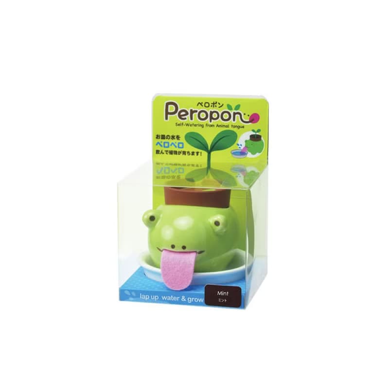 Peropon 吐舌動物自動吸水種植組