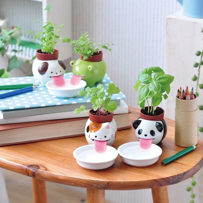 Peropon 吐舌動物自動吸水種植組