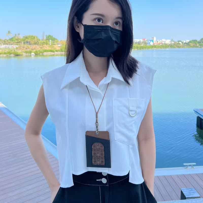情人節 禮物 鏤空撞色 質感證件套 悠遊卡套-兔子 窗花