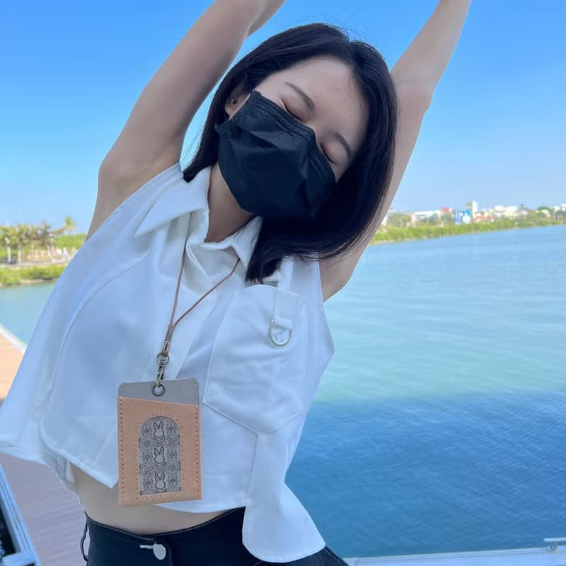 情人節 禮物 鏤空撞色 質感證件套 悠遊卡套-兔子 窗花