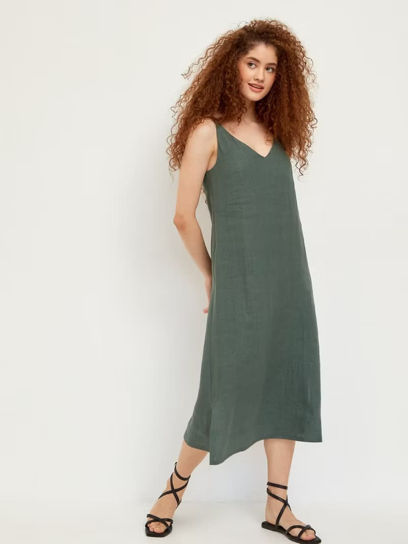 Sleeveless V-Neck Maxi Dress The Best Gift for Her Summer Days