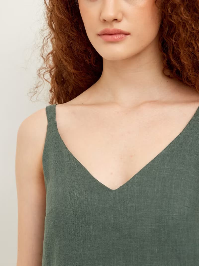 Sleeveless V-Neck Maxi Dress The Best Gift for Her Summer Days