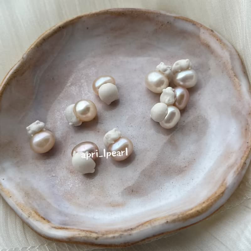 倉鼠淡水珍珠925銀頸鏈