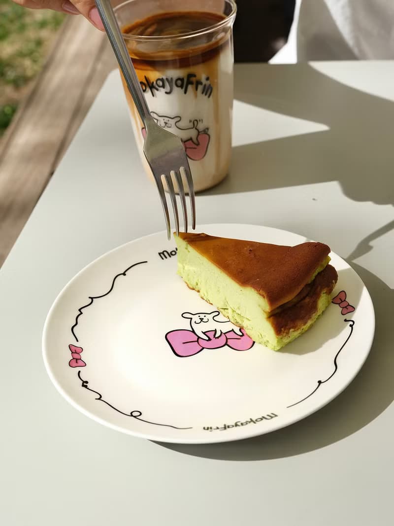 蝴蝶結小狗 新骨瓷餐盤甜品盤 可愛禮物