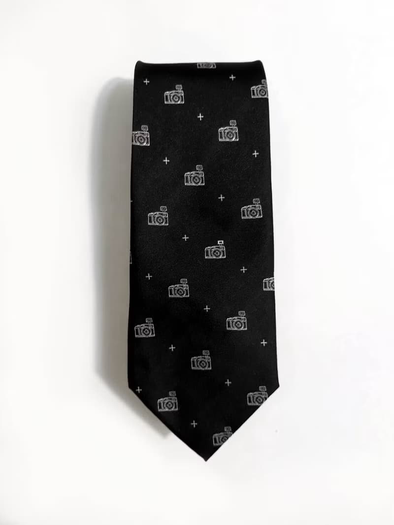 經典相機蠶絲領帶 Neckties
