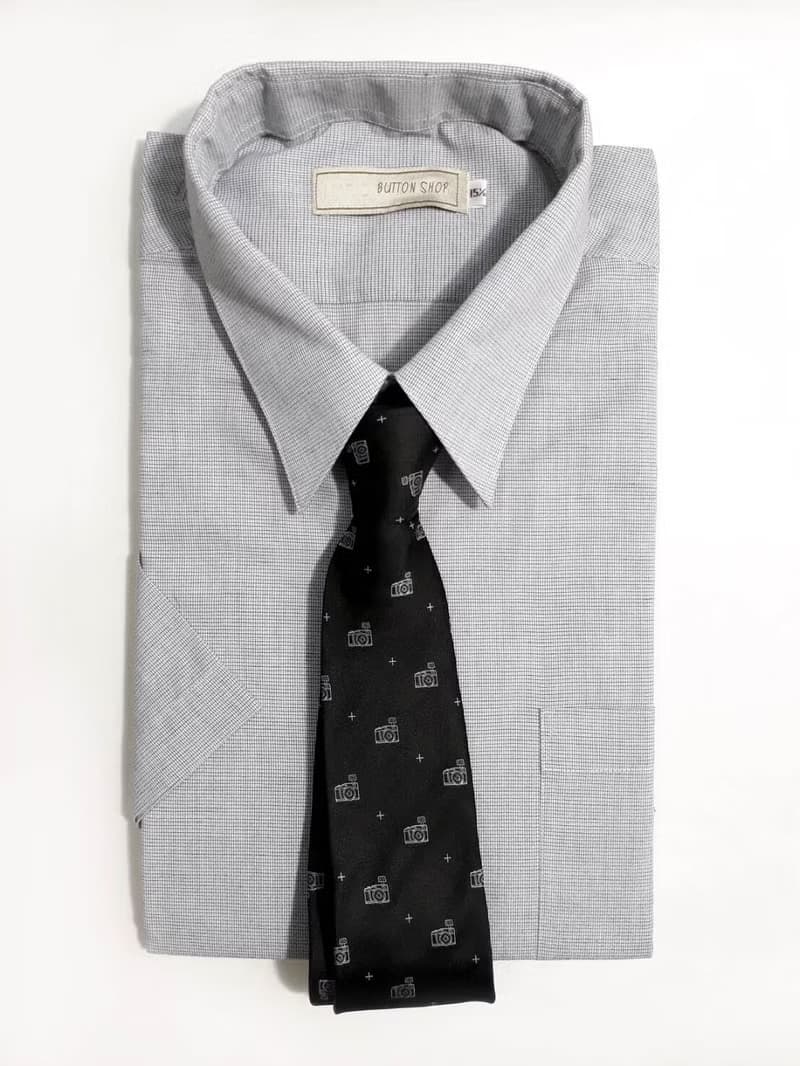 經典相機蠶絲領帶 Neckties