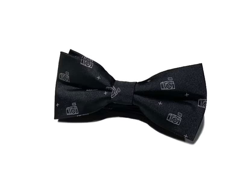 經典相機蠶絲領帶 Neckties