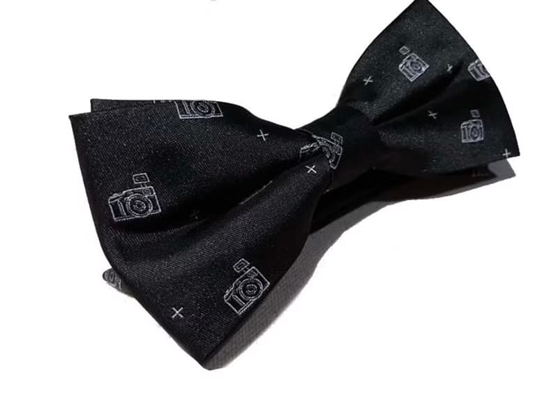 經典相機蠶絲領帶 Neckties