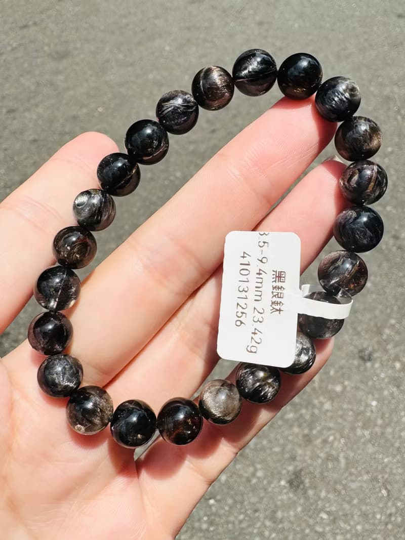 小精品鳳凰黑銀鈦8.5-9.4mm23.42g招財納寶驅邪避煞防小人事業旺