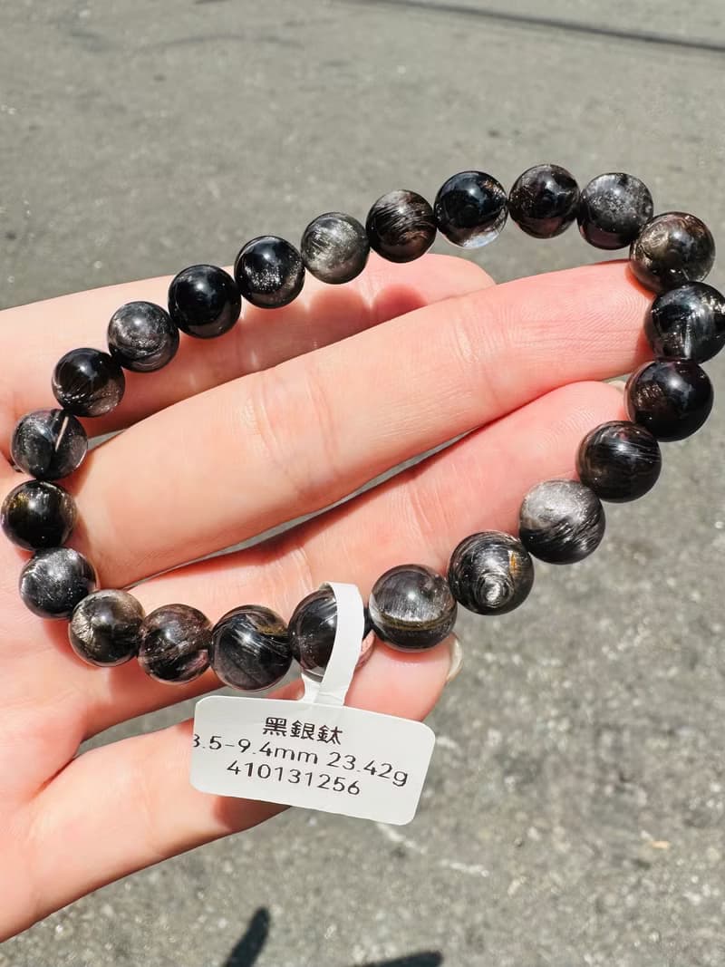 小精品鳳凰黑銀鈦8.5-9.4mm23.42g招財納寶驅邪避煞防小人事業旺