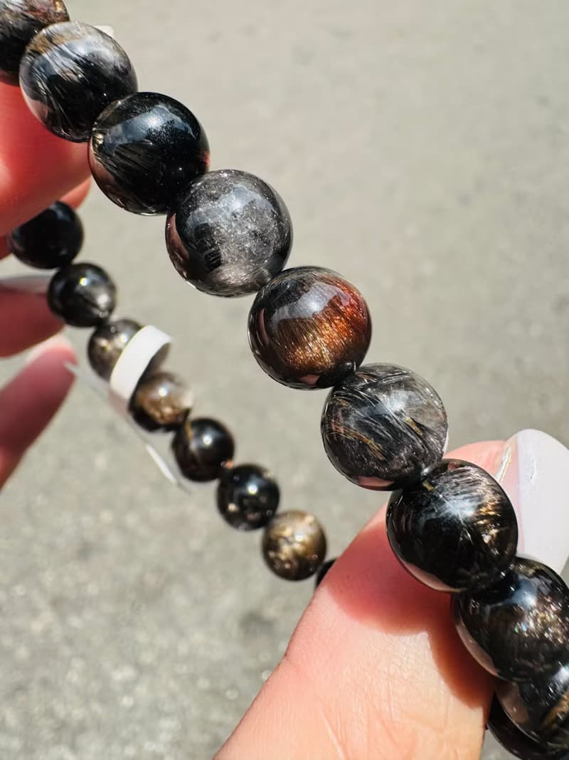 小精品鳳凰黑銀鈦8.5-9.4mm23.42g招財納寶驅邪避煞防小人事業旺