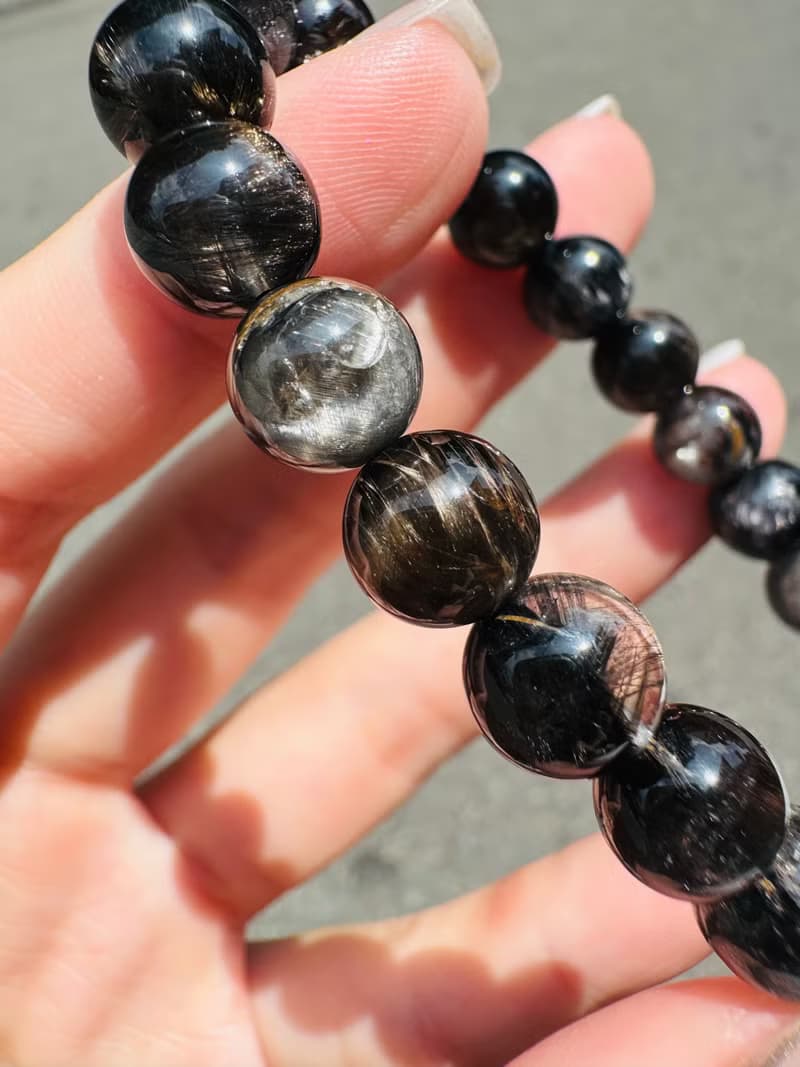 小精品鳳凰黑銀鈦8.5-9.4mm23.42g招財納寶驅邪避煞防小人事業旺