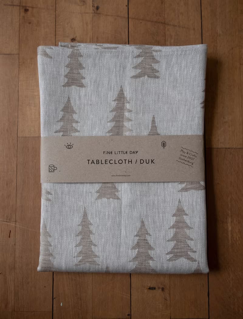 北歐設計師款 – 冷杉桌巾(147X147cm) Gran Tablecloth, Sand