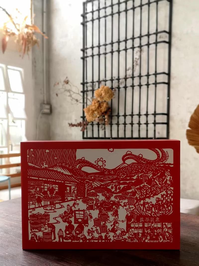 【窨花尋芳】傳統窨製工藝台灣味花茶 x 剪紙藝術_附提袋
