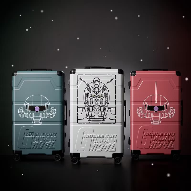 【MOBILE SUIT GUNDAM】鋼彈28吋鋁框胖胖行李箱 畢業禮物