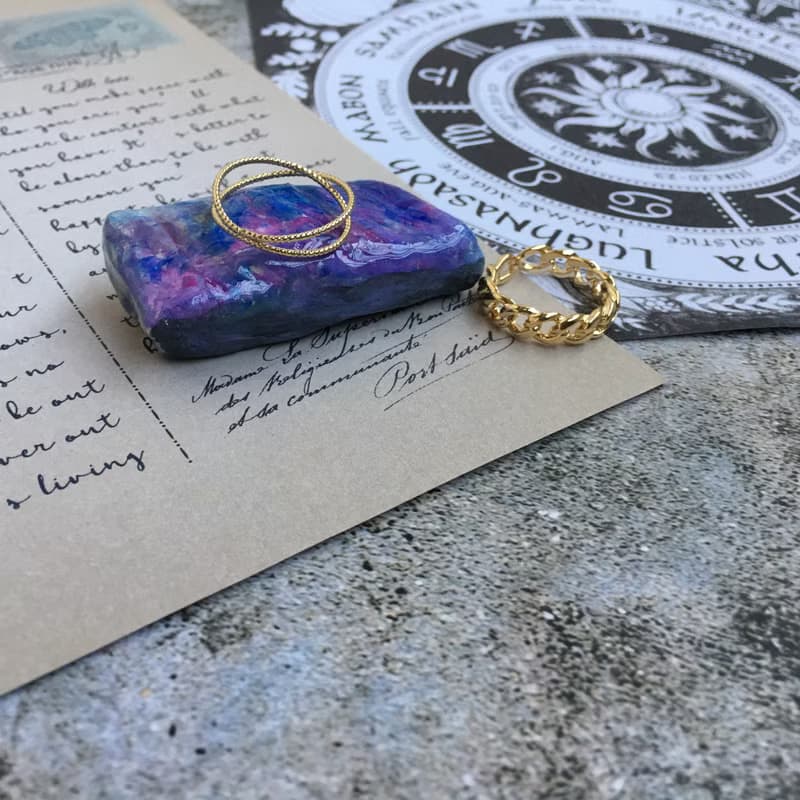 尤朵拉小屋 宇宙星座礦石、情人節禮物、仿真手作礦石、天蠍座