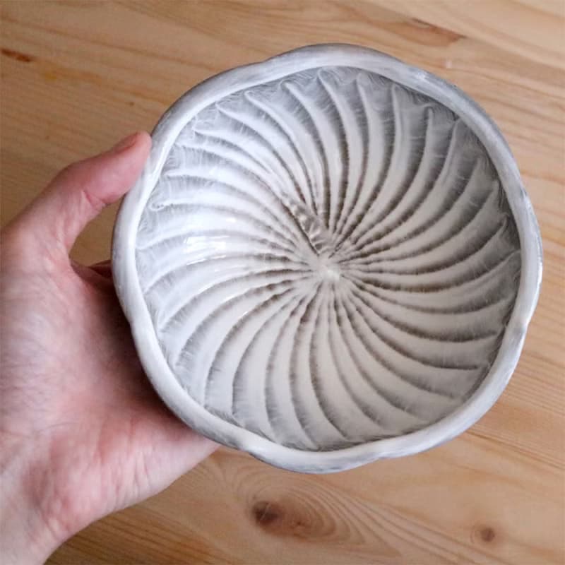 小石原燒 小石原燒 小花碗 14cm 小盤子 垂墜早川陶器陶器餐具