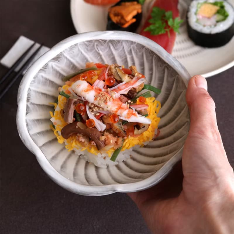 小石原燒 小石原燒 小花碗 14cm 小盤子 垂墜早川陶器陶器餐具