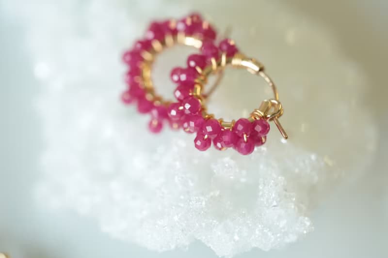 HappyCircle1.5cm│紅寶石裙擺款  財富 戀愛 寶石之王
