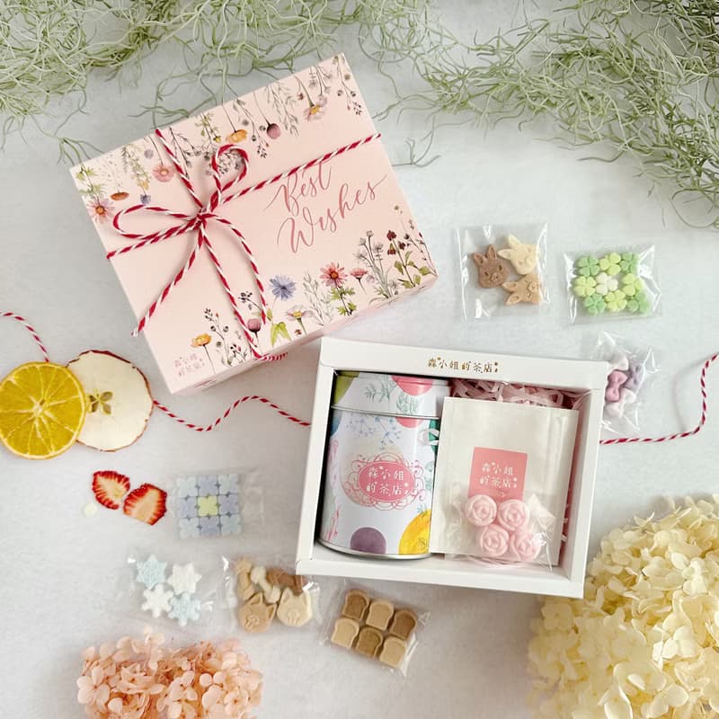 | 送禮首選 | 德國茶與日本造型砂糖禮盒