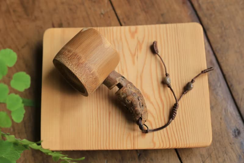 竹製品 | 竹節茶漏 竹根把手 | 茶具 茶器 | 手工打磨 自然健康