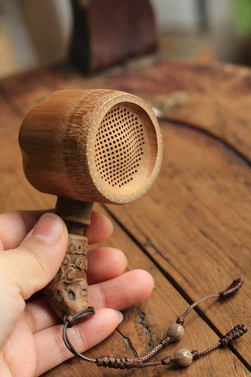竹製品 | 竹節茶漏 竹根把手 | 茶具 茶器 | 手工打磨 自然健康