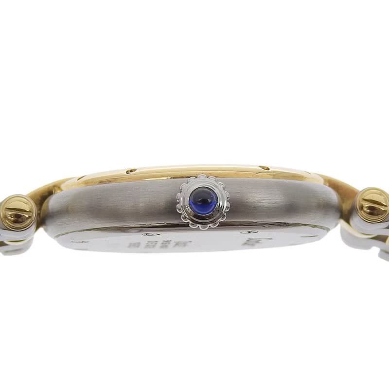 【日本直送】カルティエ CARTIER パンテールSM 1ロウ 腕時計 Cal.157 84084242 SS×YG クオーツ 白文字盤 レディース【中古】