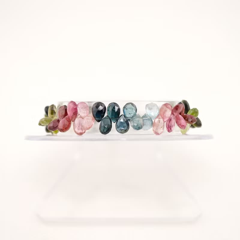 寶麗金珠寶-天然彩色碧璽手鍊