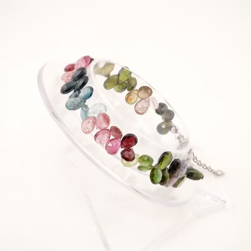 寶麗金珠寶-天然彩色碧璽手鍊