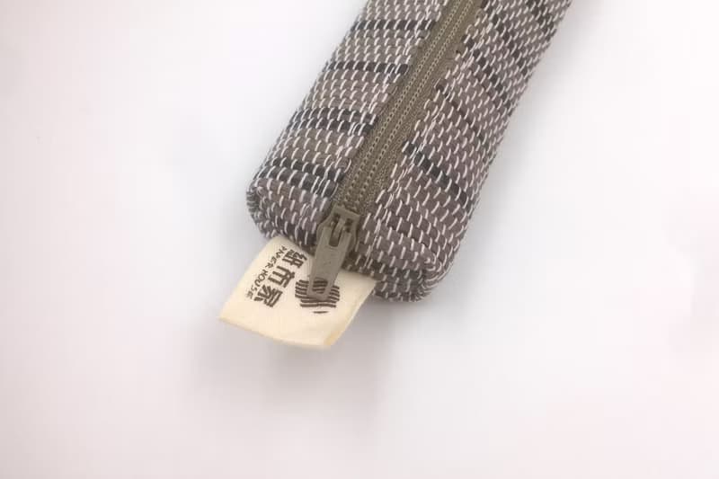 【紙布家】紙線編織 小餐具袋 波紋灰