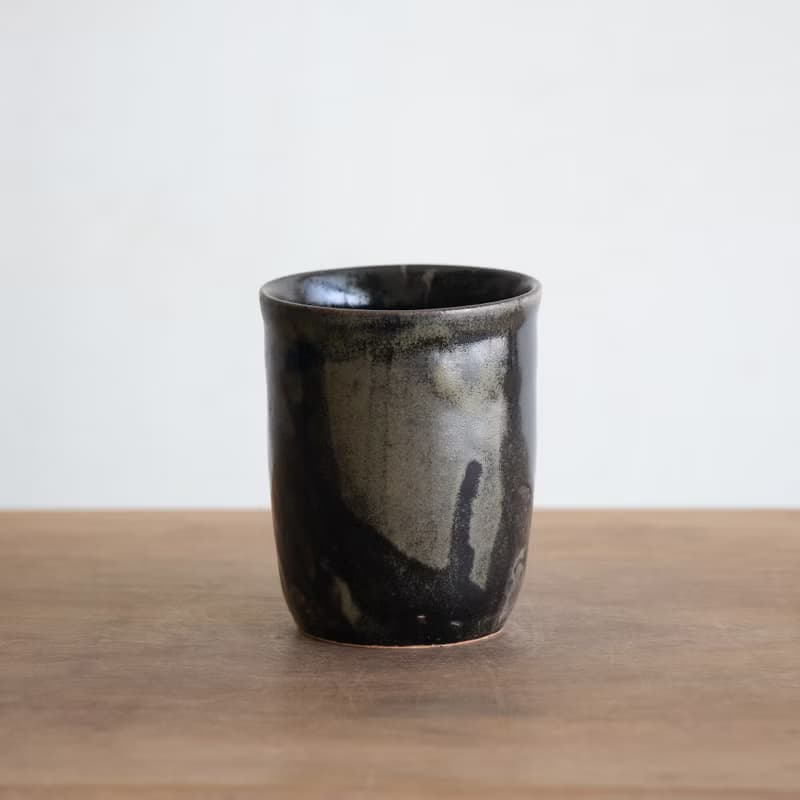 陶杯 黑９