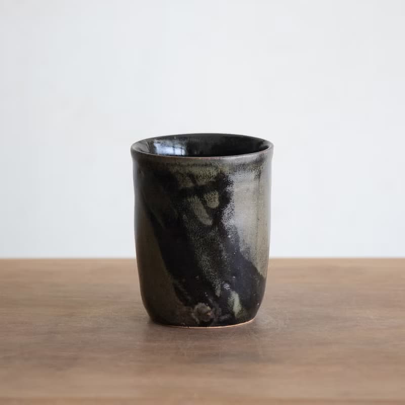 陶杯 黑９
