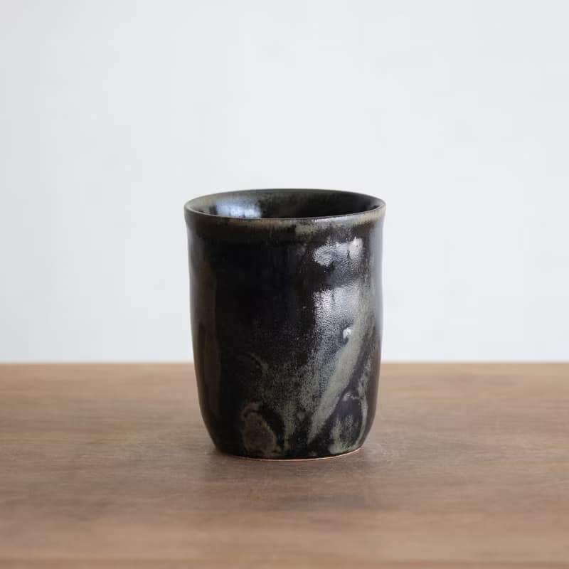 陶杯 黑９