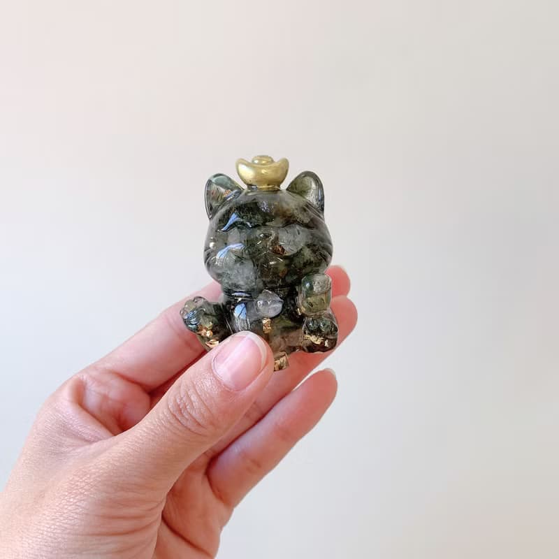 水晶招財貓 新年禮盒 | 新春禮物 新年裝飾 恭喜發財 紅包拿來