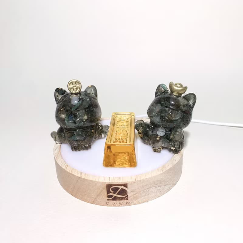 水晶招財貓 新年禮盒 | 新春禮物 新年裝飾 恭喜發財 紅包拿來