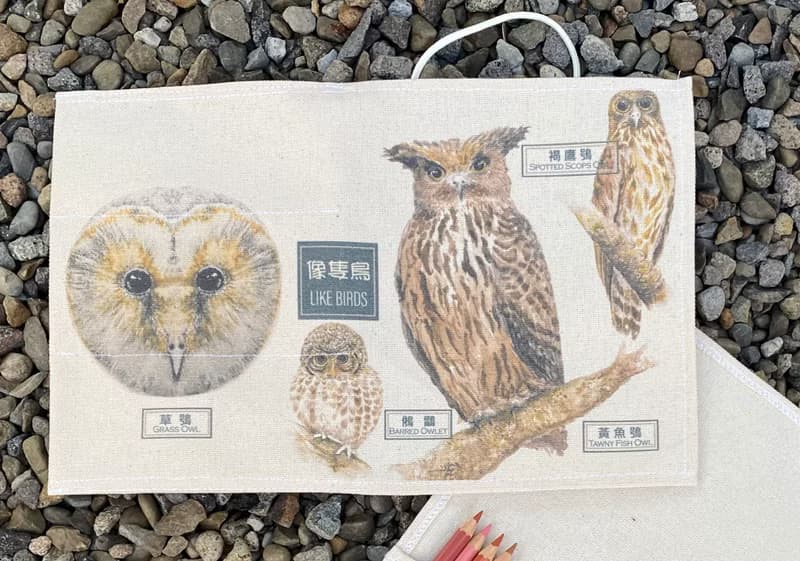 像隻鳥 like a bird 餐具袋 餐墊 筆袋