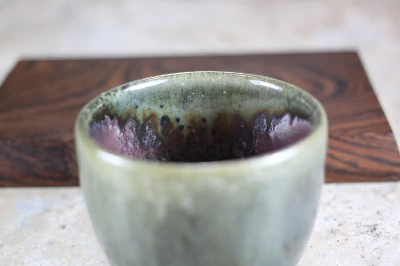 【母親節禮物】天然落灰 柴燒茶碗 名家葉敏祥手作 150ml