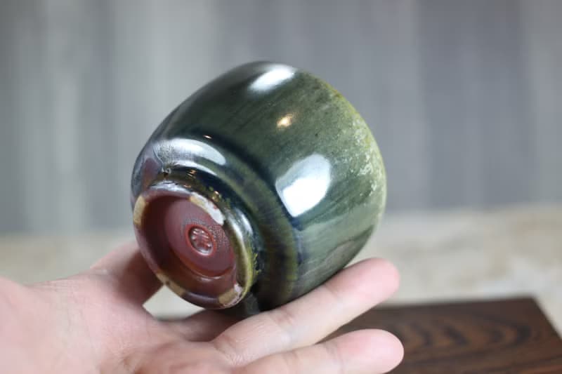 【母親節禮物】天然落灰 柴燒茶碗 名家葉敏祥手作 150ml