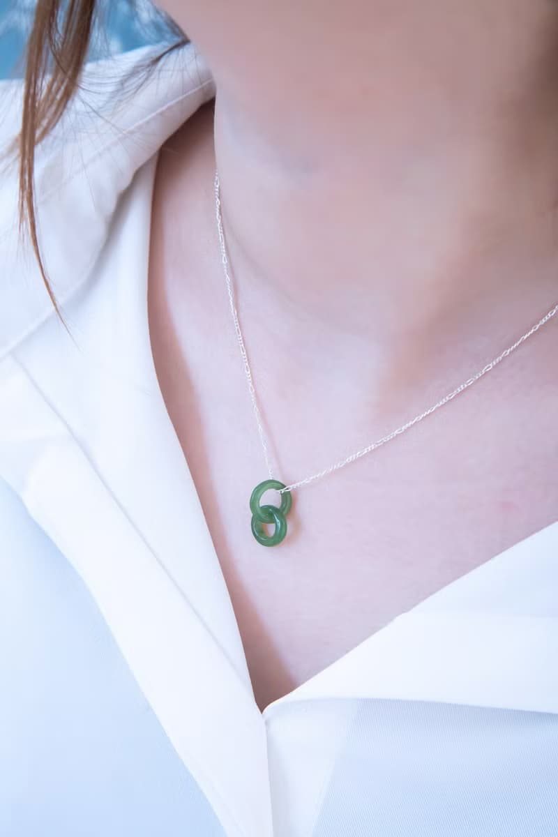 回憶 玉 墜子 項鍊 天然碧玉 A貨 母親節 生日 禮物