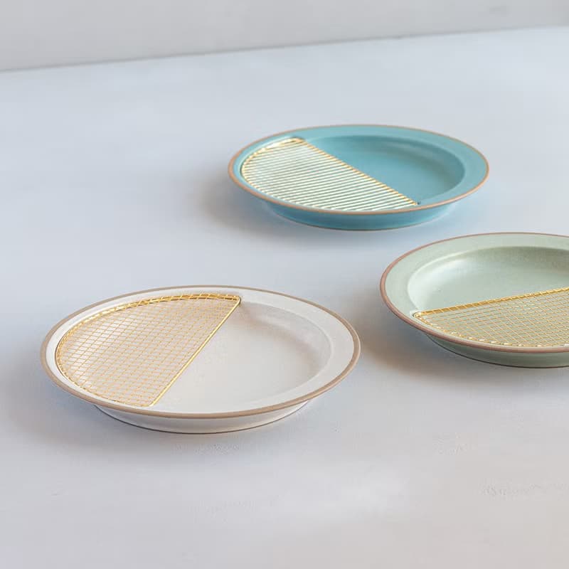 日本美濃燒燕三條amime餐具盤M