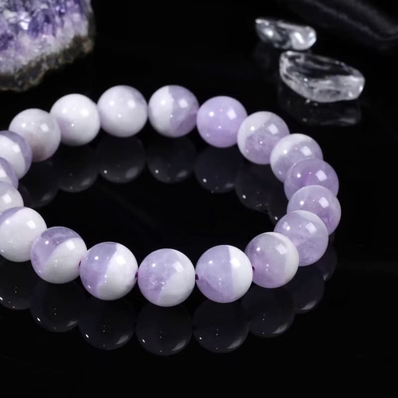 一圖一物│#564 10mm 天使幻影聚寶盆天然紫水晶手鍊 人緣愛情