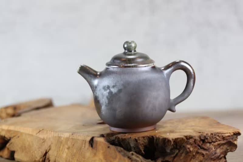 【送禮好物】270ml 天然落灰 柴燒茶壺 鶯歌名家葉敏祥手作
