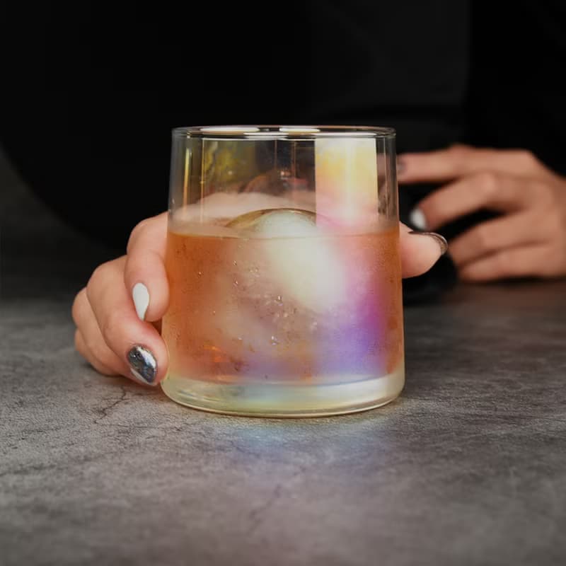 【小瑕疵 福利品】 彩虹 威士忌杯 / 雪山杯 / 送禮 自用  質感