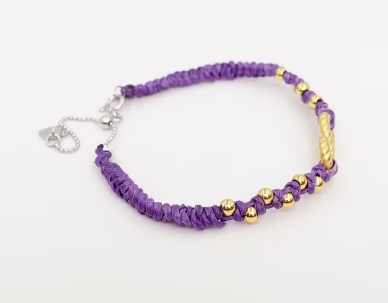 寶麗金珠寶-黃金無限造型手鍊