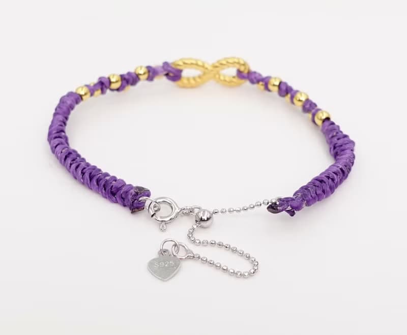 寶麗金珠寶-黃金無限造型手鍊