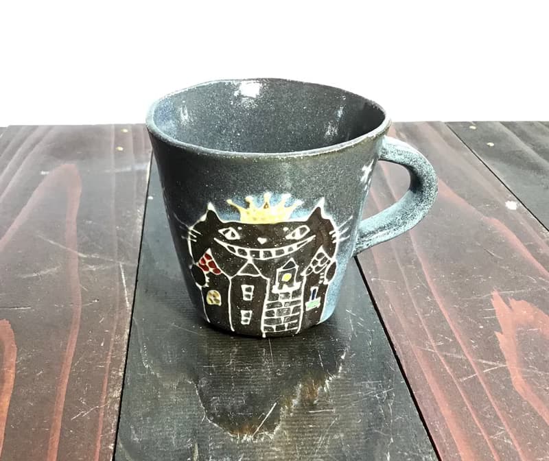 貓王咖啡杯　S size
