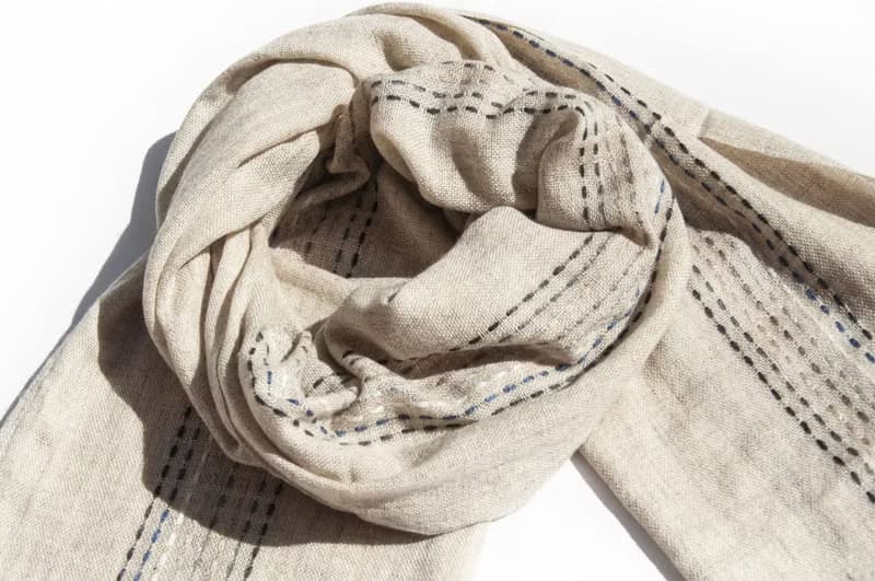 喀什米爾Cashmere 針織圍巾 純羊毛圍巾 手織圍巾 編織圍巾-希臘