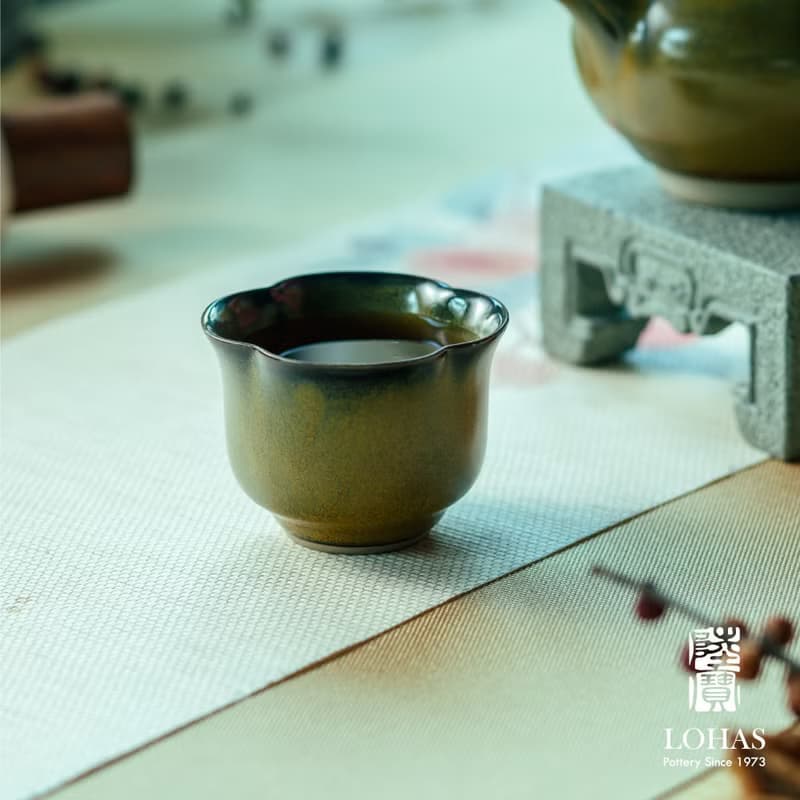 陸寶LOHAS 知己側把茶組 1壺2杯 茶具組